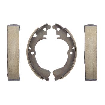 1982 Toyota Tercel Drum Brake Shoe Rear Silencer Friction B502 image 1 of 1