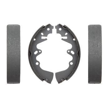 1987 Hyundai Stellar Drum Brake Shoe Rear Silencer Friction B526 image 1 of 1