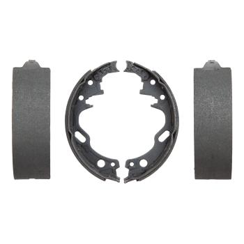 1989 Nissan D21 Drum Brake Shoe Rear Silencer Friction B537 image 1 of 1