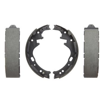 1989 Nissan D21 Drum Brake Shoe Rear Silencer Friction B572 image 1 of 1