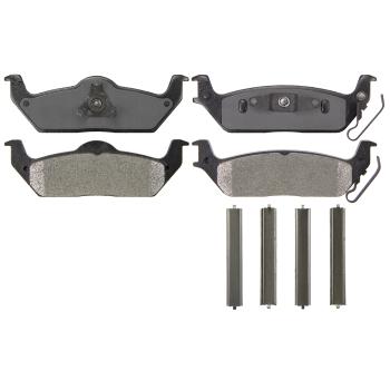 2007 Lincoln Mark LT Disc Brake Pad Rear Silencer Friction OR1012 image 1 of 1