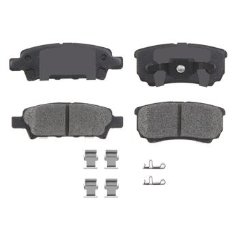 2013 Mitsubishi Lancer Disc Brake Pad Rear Silencer Friction OR1037 image 1 of 1