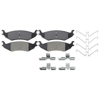 2004 Ford E-150 Club Wagon Disc Brake Pad Rear Silencer Friction OR1046 image 1 of 1