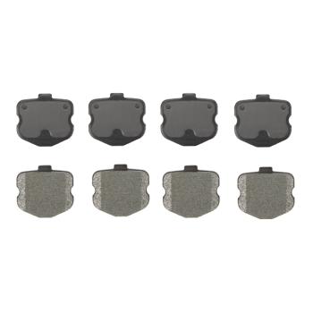2011 Chevrolet Corvette Disc Brake Pad Rear Silencer Friction OR1185A image 1 of 1