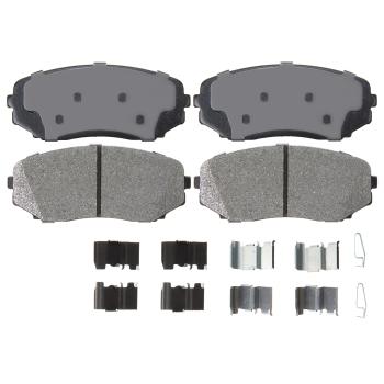 2018 Mitsubishi Montero Sport Disc Brake Pad Front Silencer Friction OR1258 image 1 of 1