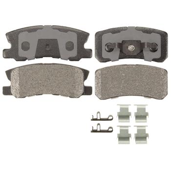 2016 Mitsubishi Lancer Disc Brake Pad Rear Silencer Friction OR1343 image 1 of 1