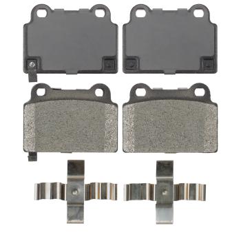 2013 Mitsubishi Lancer Disc Brake Pad Rear Silencer Friction OR1368 image 1 of 1