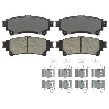 2016 Lexus RC200t Disc Brake Pad Rear Silencer Friction OR1391 image 1 of 1
