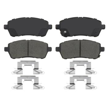 2012 Ford Fiesta Disc Brake Pad Front Silencer Friction OR1454 image 1 of 1