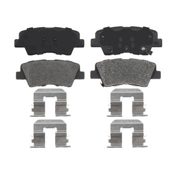2014 Hyundai Accent Disc Brake Pad Rear Silencer Friction OR1544 image 1 of 1