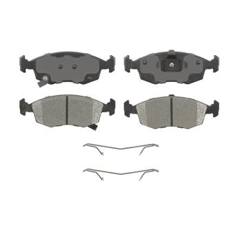 2013 Fiat 500 Disc Brake Pad Front Silencer Friction OR1568 image 1 of 1