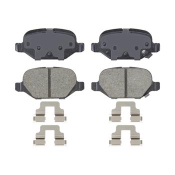 2013 Fiat 500 Disc Brake Pad Rear Silencer Friction OR1569 image 1 of 1