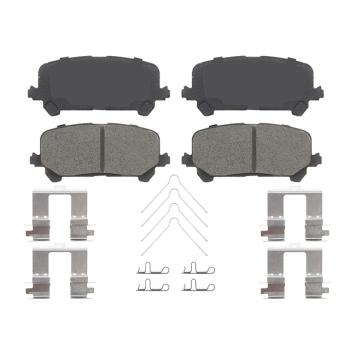 2014 Acura MDX Disc Brake Pad Rear Silencer Friction OR1724 image 1 of 1