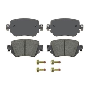2015 Volkswagen Passat Disc Brake Pad Rear Silencer Friction OR1779 image 1 of 1