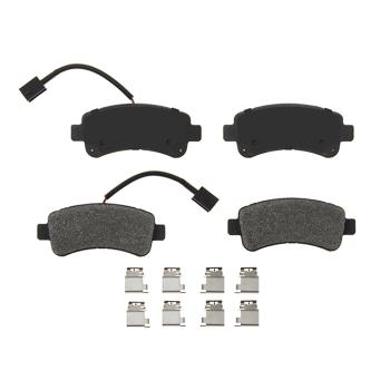 2018 Ram ProMaster 1500 Disc Brake Pad Rear Silencer Friction OR1840F image 1 of 1