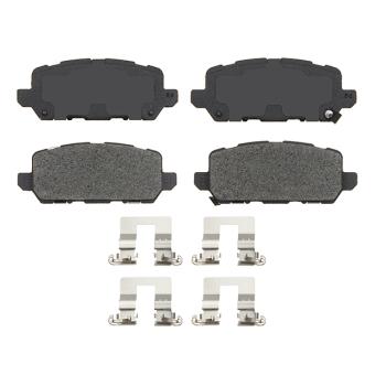2016 Honda HR-V Disc Brake Pad Rear Silencer Friction OR1841 image 1 of 1