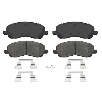2017 Jeep Compass Disc Brake Pad Front Silencer Friction OR2057 image 1 of 1