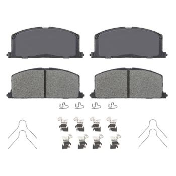 1989 Geo Prizm Disc Brake Pad Front Silencer Friction OR242 image 1 of 1