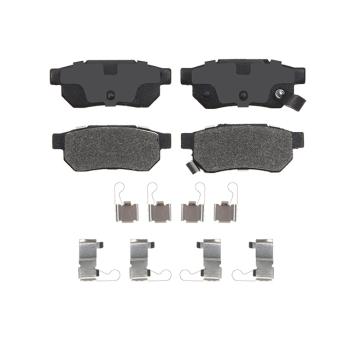 1986 Honda Prelude Disc Brake Pad Rear Silencer Friction OR364 image 1 of 1