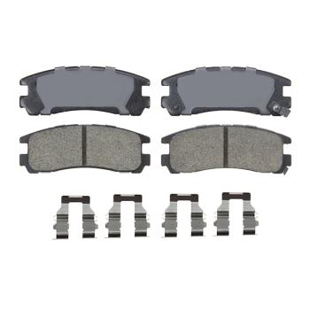 2012 Mitsubishi Eclipse Disc Brake Pad Rear Silencer Friction OR383 image 1 of 1