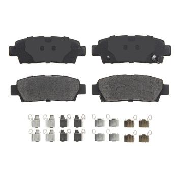 1995 Toyota Avalon Disc Brake Pad Rear Silencer Friction OR672 image 1 of 1