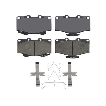 2014 Toyota Hilux Disc Brake Pad Front Silencer Friction OR799 image 1 of 1