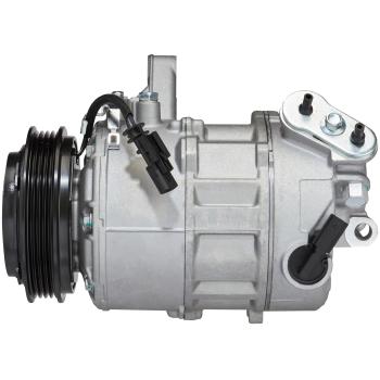 2018 Chevrolet Silverado 1500 A/C Compressor Spectra Premium 0610404 image 4 of 4