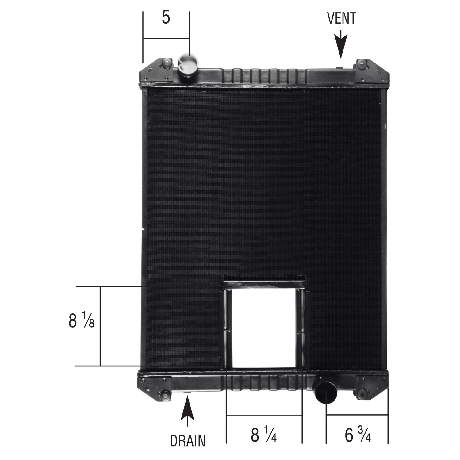 Spectra Premium 20011705C - Radiator Spectra Premium 20011705C Radiator product image 2 of 2