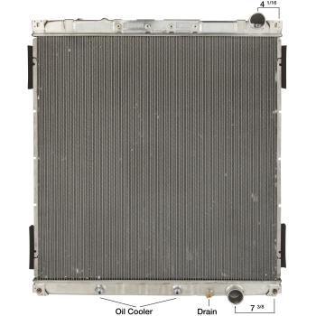 2012 Freightliner M2 112 Radiator Spectra Premium 20011732 image 3 of 4