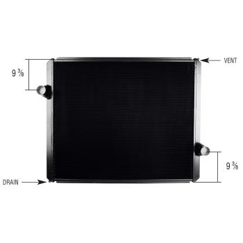 2002 Kenworth T2000 Radiator Spectra Premium 20012502 image 2 of 2