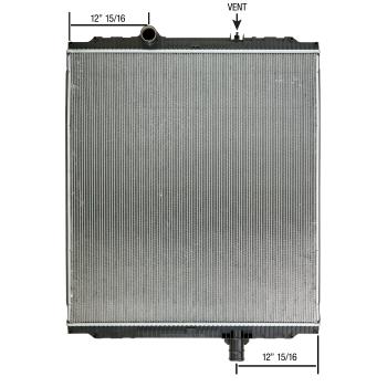 2008 Peterbilt 387 Radiator Spectra Premium 20013704P image 2 of 4