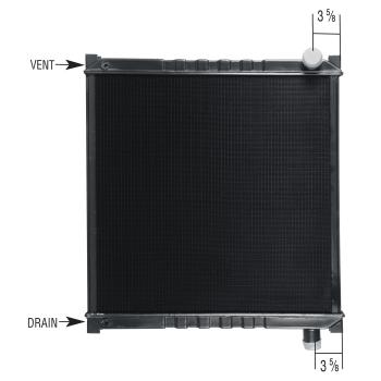 1990 Ford F600 Radiator Spectra Premium 20021504 image 2 of 2