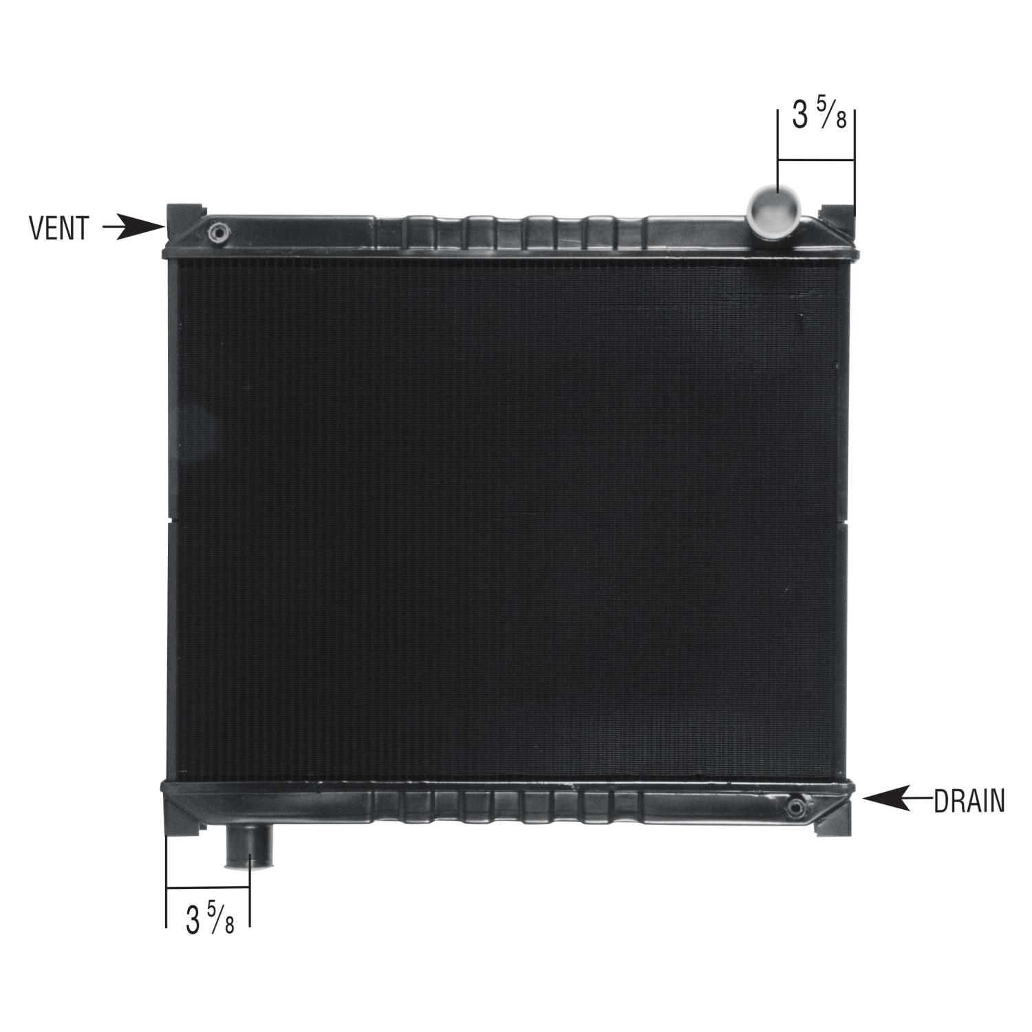 Spectra Premium 20021509 - Radiator Spectra Premium 20021509 Radiator product image 2 of 2