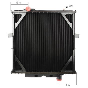 2007 Peterbilt 379 Radiator Spectra Premium 21013706 image 2 of 2