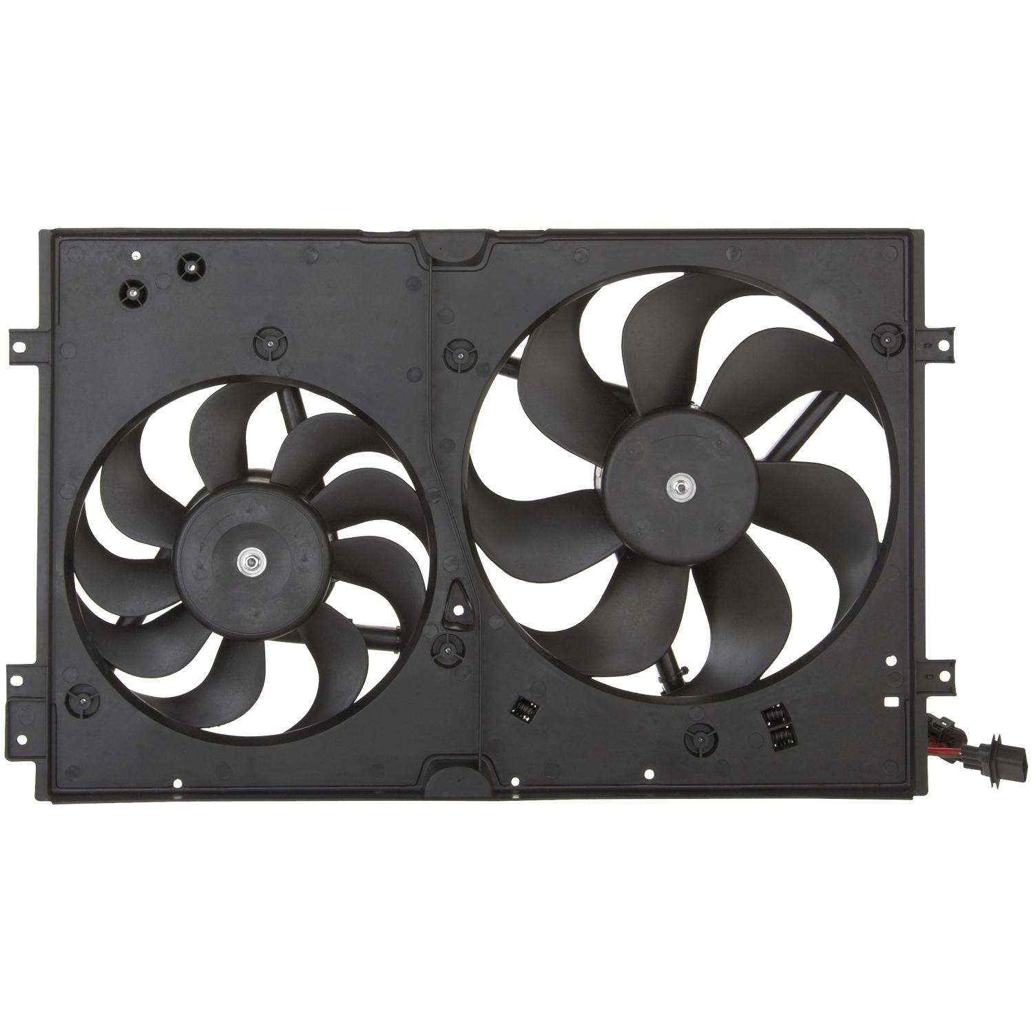 Spectra Premium CF11001 Dual Radiator and Condenser Fan Assembly product image 1 of 4