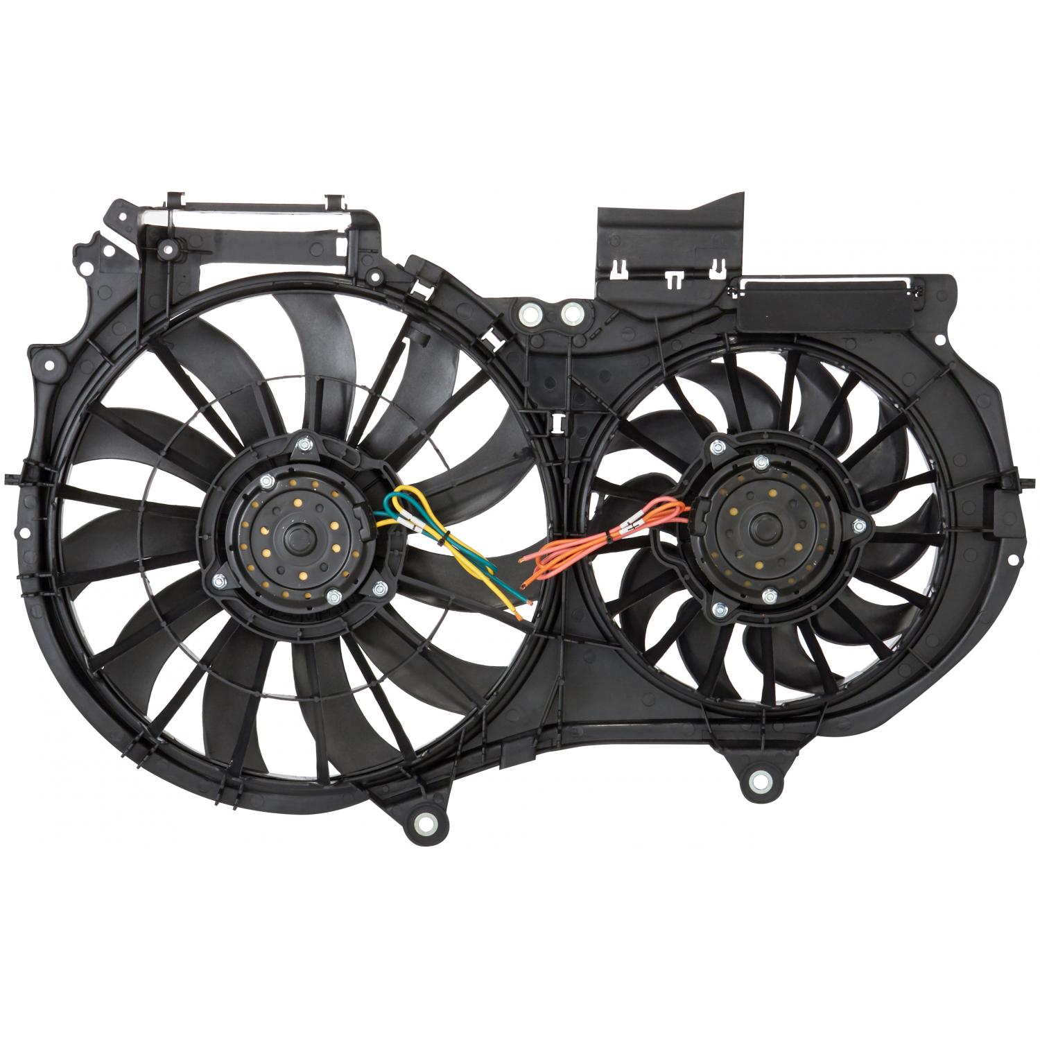Spectra Premium CF11011 - Dual Radiator and Condenser Fan Assembly Spectra Premium CF11011 Dual Radiator and Condenser Fan Assembly product image 3 of 4
