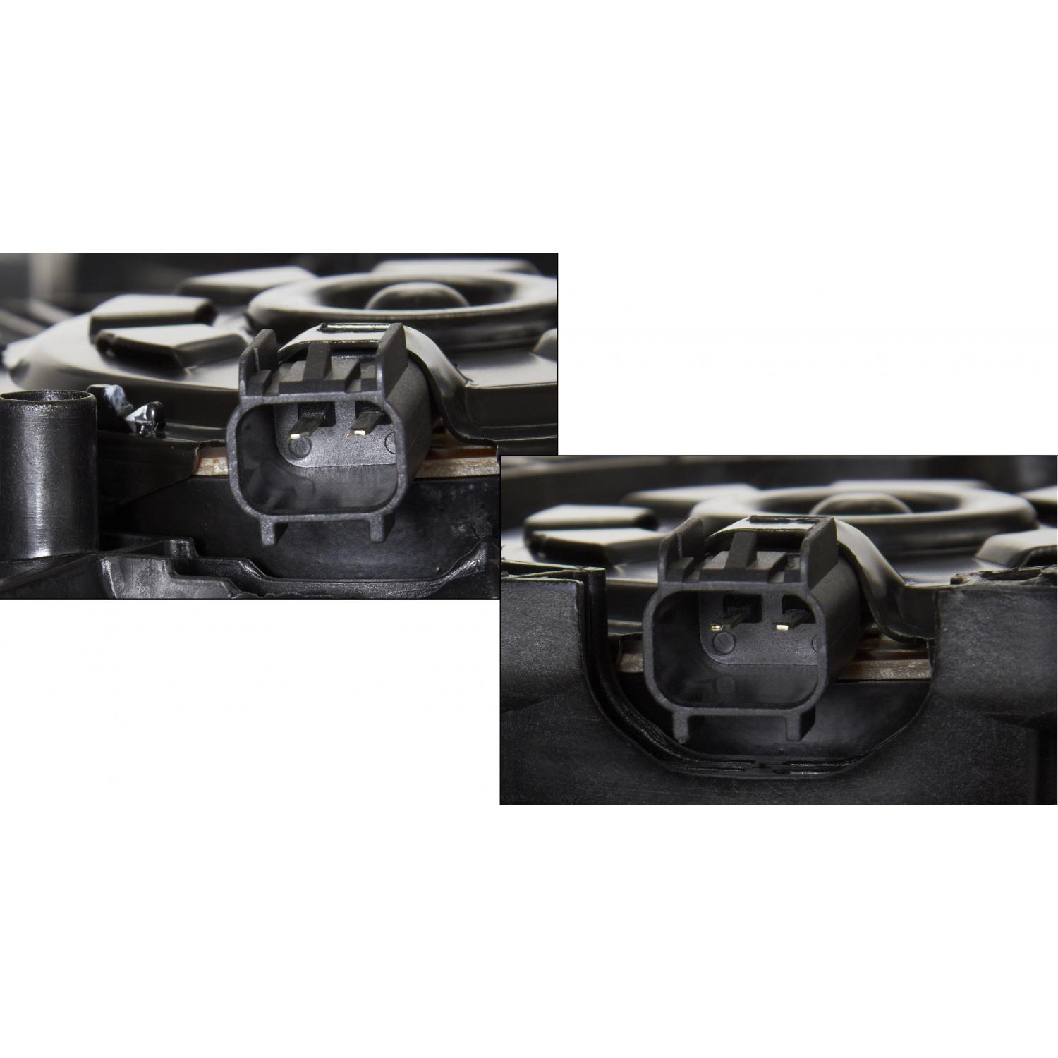 Spectra Premium CF12010 Dual Radiator and Condenser Fan Assembly product image 2 of 4