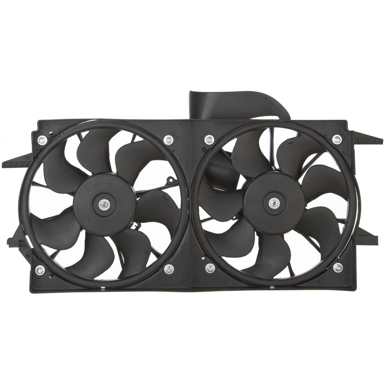 Spectra Premium CF12012 - Dual Radiator and Condenser Fan Assembly Spectra Premium CF12012 Dual Radiator and Condenser Fan Assembly product image 1 of 4