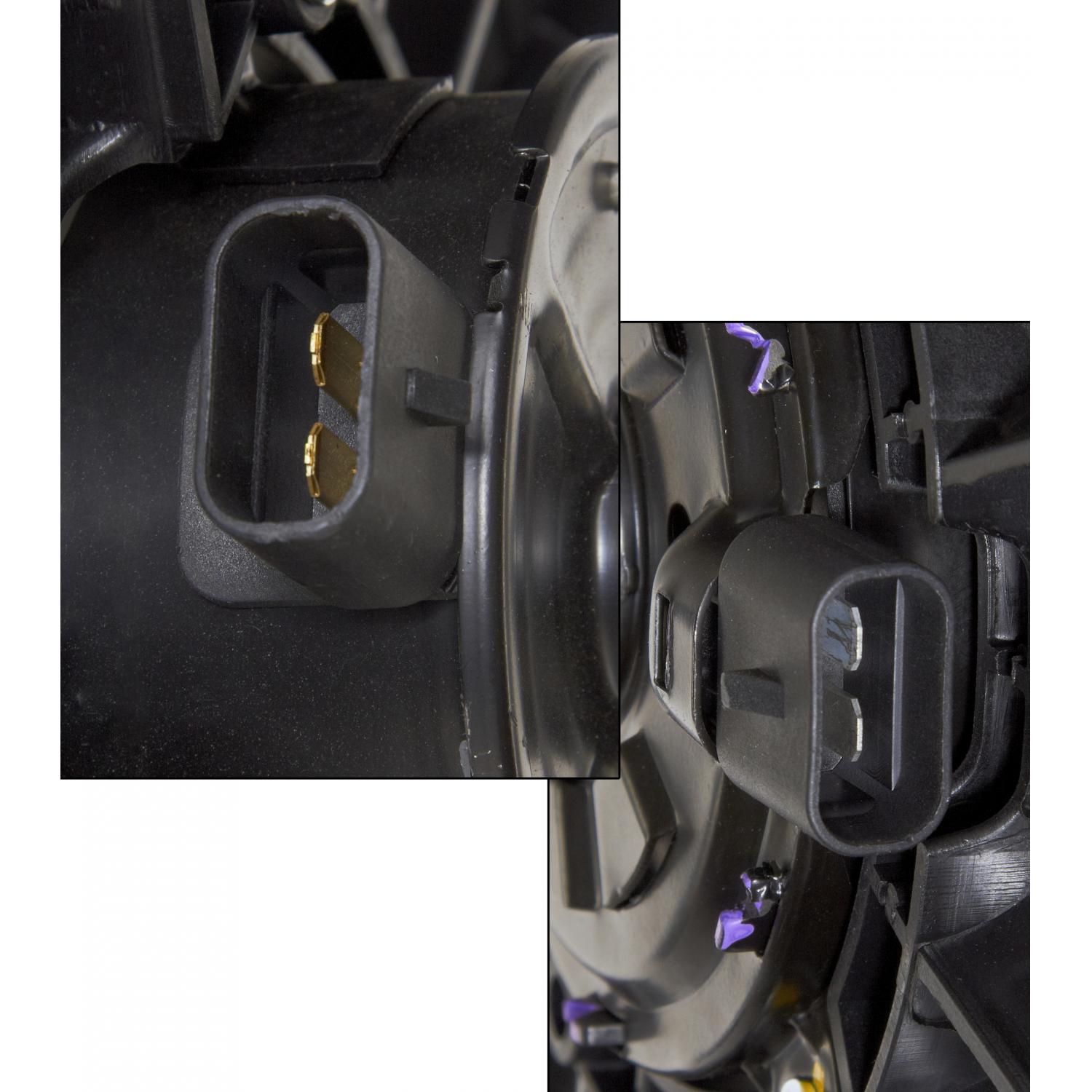 Spectra Premium CF12015 - Dual Radiator and Condenser Fan Assembly Spectra Premium CF12015 Dual Radiator and Condenser Fan Assembly product image 2 of 4