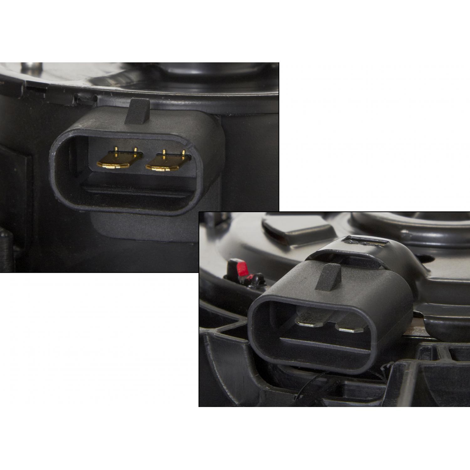 Spectra Premium CF12024 Dual Radiator and Condenser Fan Assembly product image 2 of 4