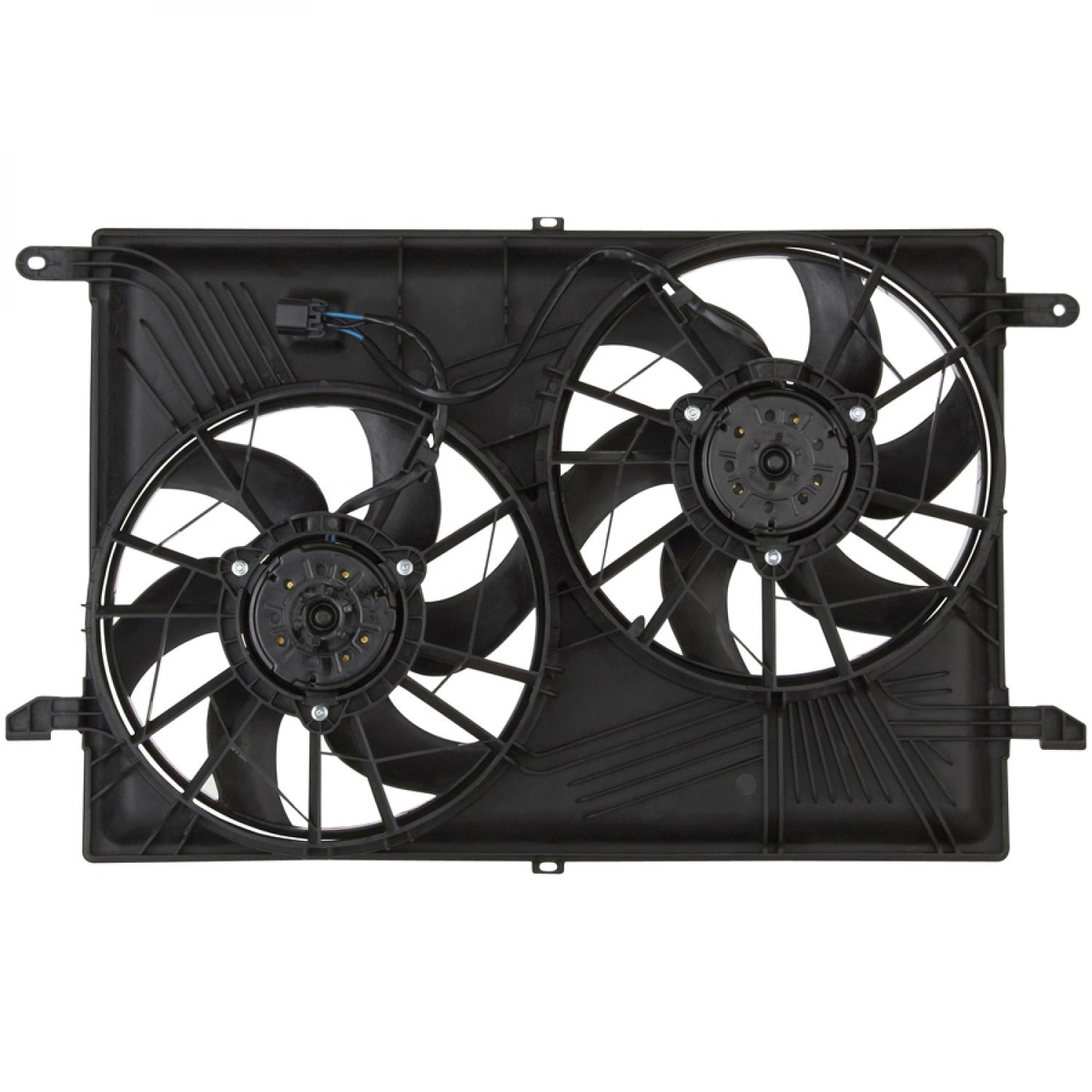 Spectra Premium CF12045 - Dual Radiator and Condenser Fan Assembly Spectra Premium CF12045 Dual Radiator and Condenser Fan Assembly product image 3 of 4