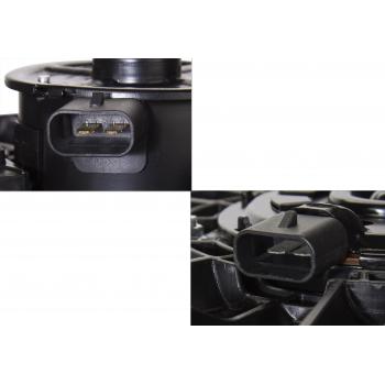 Spectra Premium CF12076 Dual Radiator and Condenser Fan Assembly product image 2 of 4