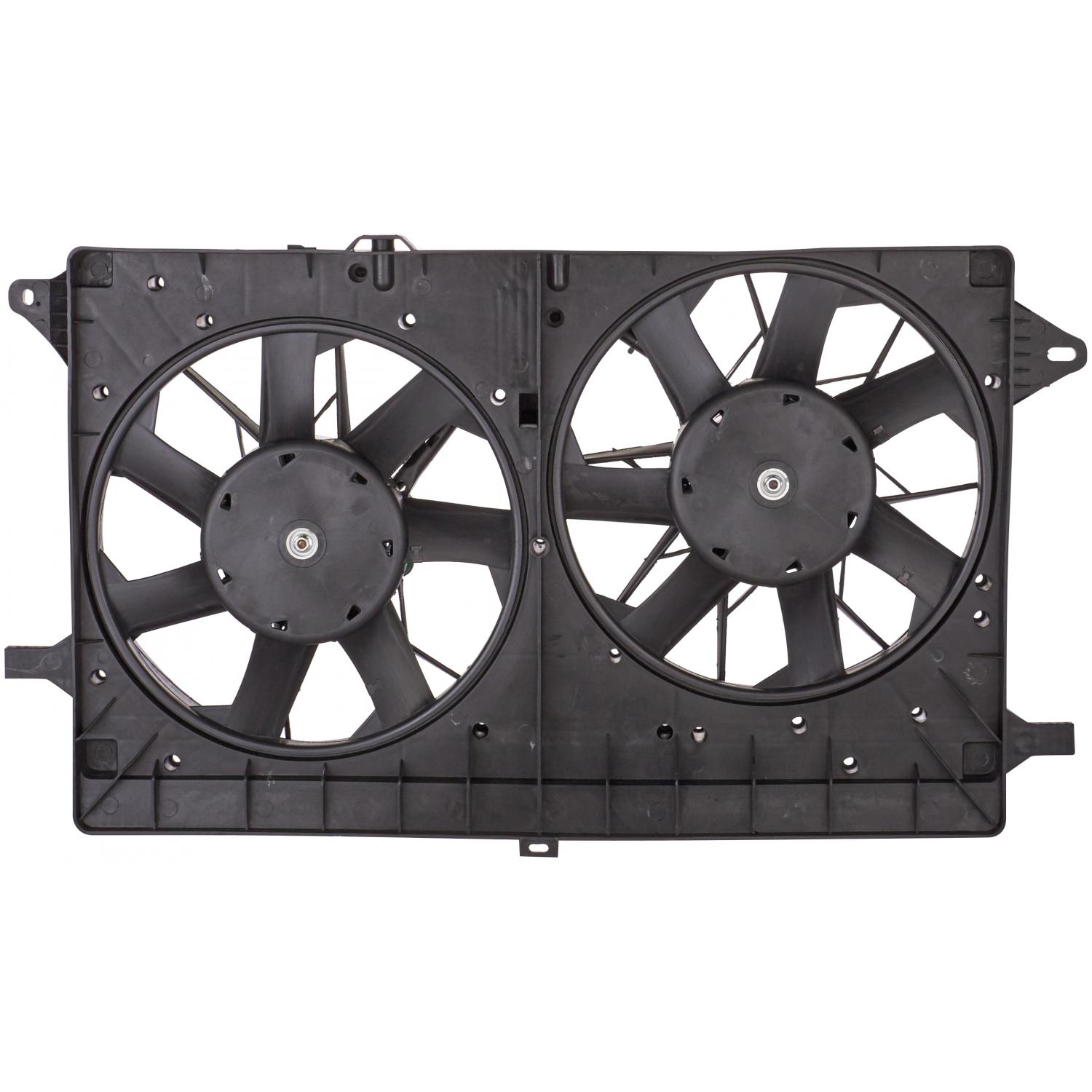 Spectra Premium CF12102 - Dual Radiator and Condenser Fan Assembly Spectra Premium CF12102 Dual Radiator and Condenser Fan Assembly product image 1 of 4