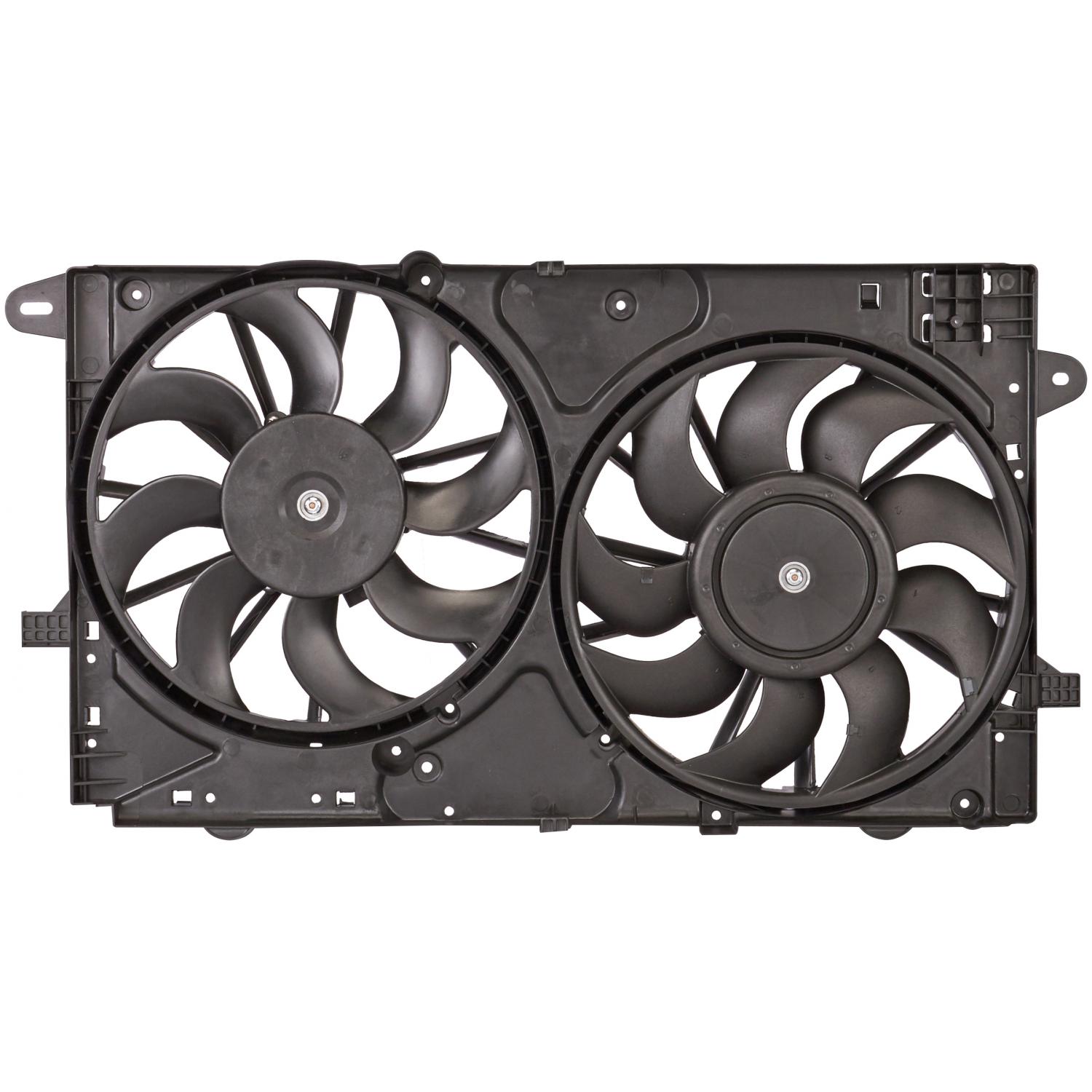 Spectra Premium CF12126 - Dual Radiator and Condenser Fan Assembly Spectra Premium CF12126 Dual Radiator and Condenser Fan Assembly product image 1 of 4