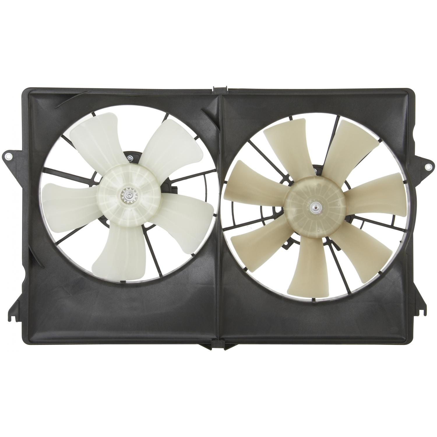 Spectra Premium CF13019 - Dual Radiator and Condenser Fan Assembly Spectra Premium CF13019 Dual Radiator and Condenser Fan Assembly product image 1 of 4