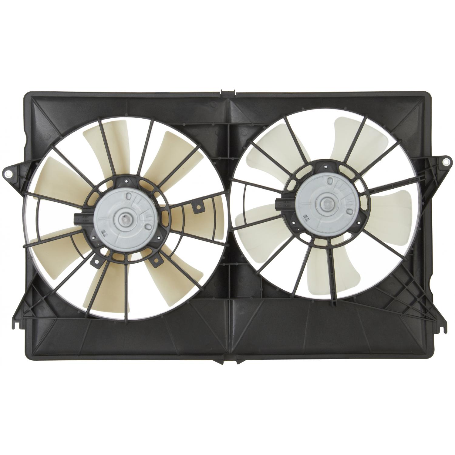 Spectra Premium CF13019 - Dual Radiator and Condenser Fan Assembly Spectra Premium CF13019 Dual Radiator and Condenser Fan Assembly product image 3 of 4