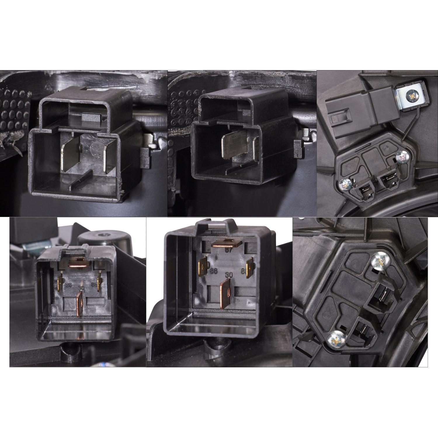 Spectra Premium CF13079 - Dual Radiator and Condenser Fan Assembly Spectra Premium CF13079 Dual Radiator and Condenser Fan Assembly product image 2 of 4