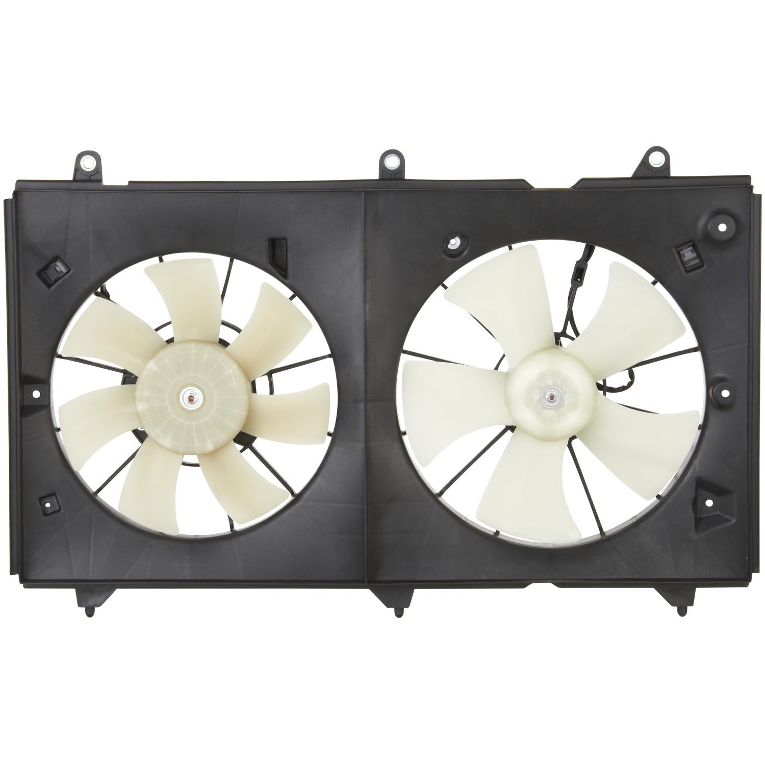 Spectra Premium CF18012 - Dual Radiator and Condenser Fan Assembly Spectra Premium CF18012 Dual Radiator and Condenser Fan Assembly product image 1 of 4
