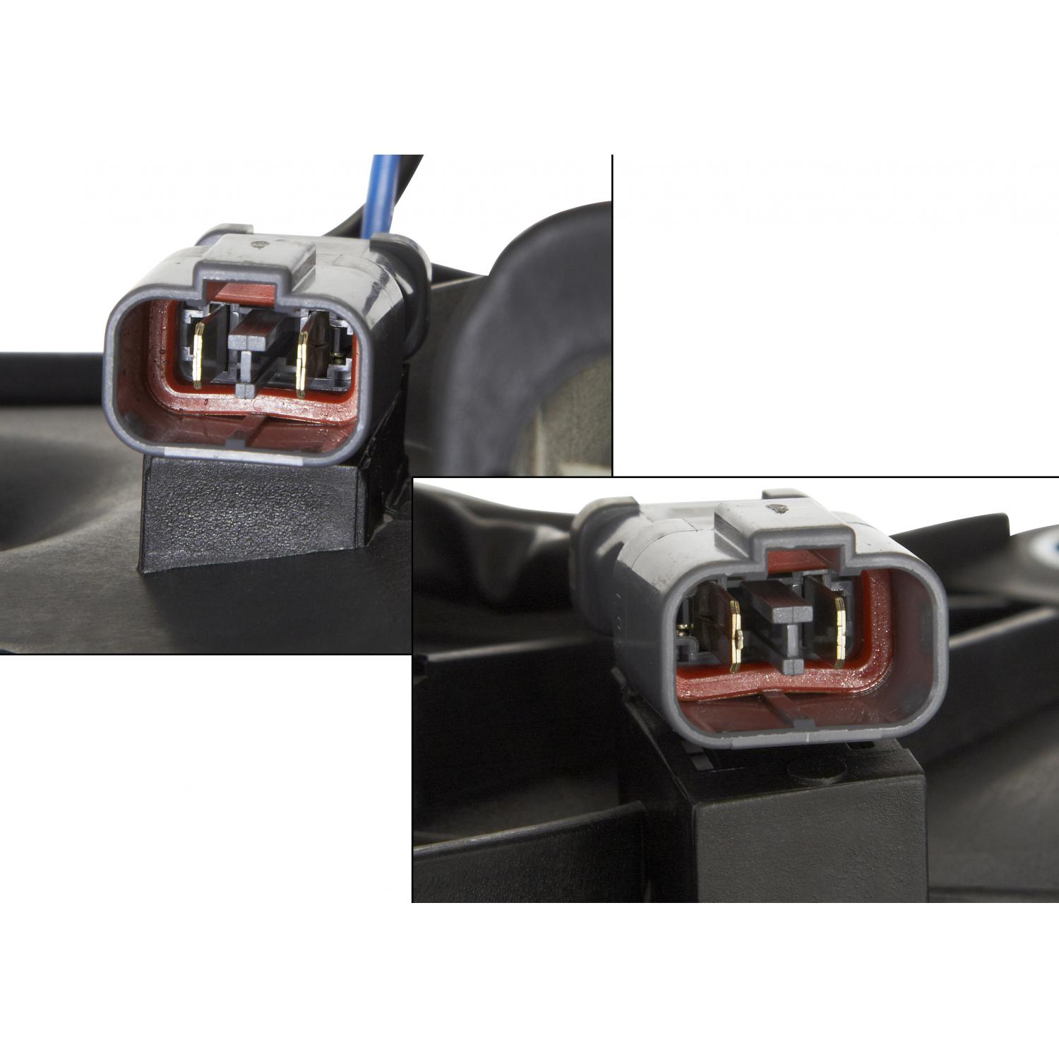 Spectra Premium CF18012 - Dual Radiator and Condenser Fan Assembly Spectra Premium CF18012 Dual Radiator and Condenser Fan Assembly product image 2 of 4