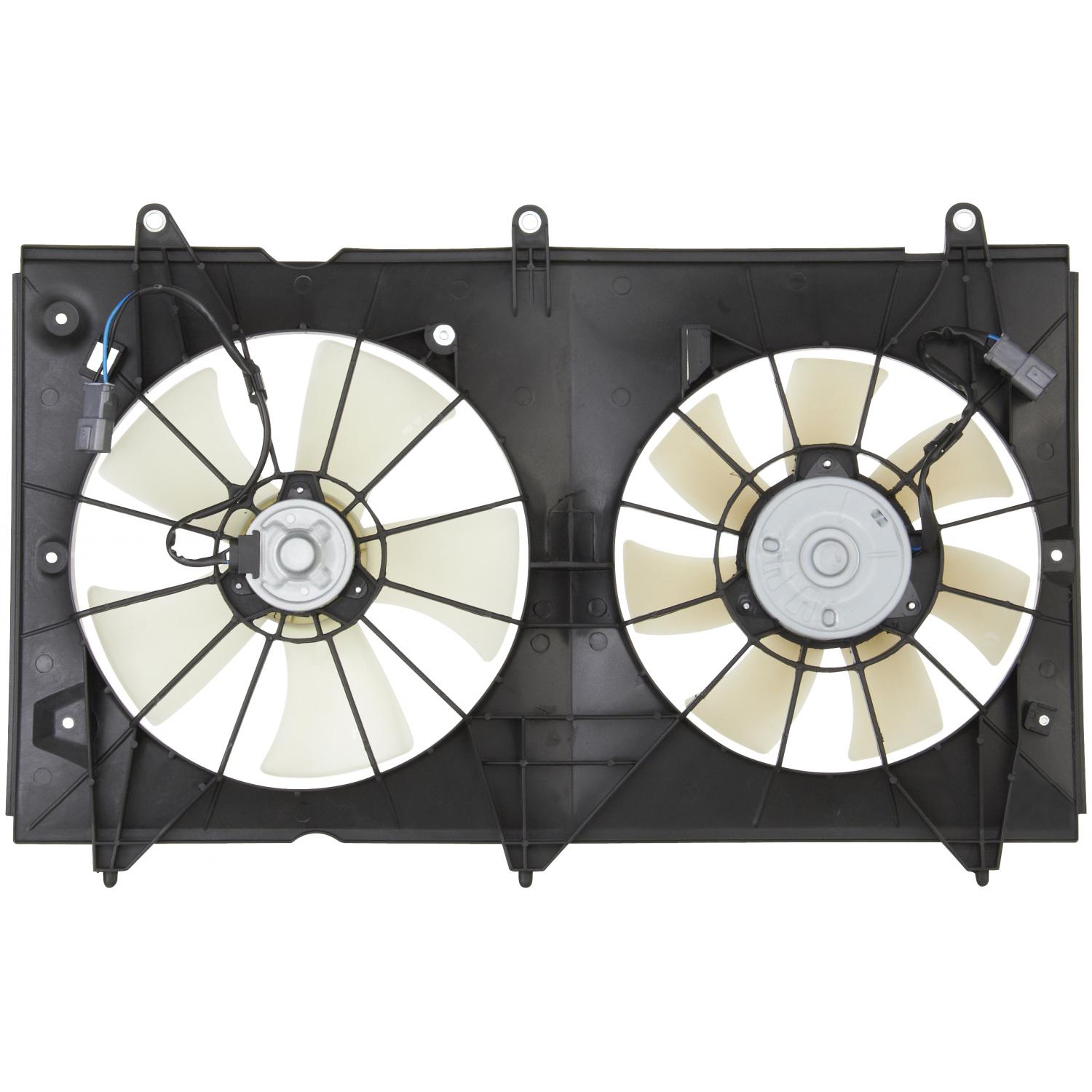 Spectra Premium CF18012 - Dual Radiator and Condenser Fan Assembly Spectra Premium CF18012 Dual Radiator and Condenser Fan Assembly product image 3 of 4